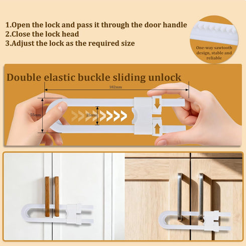 Generic 50 Packs Baby Proof Kit - Safety Locks, Corner Guards, Door Finger Protector, Outlet Covers, Slider Locks