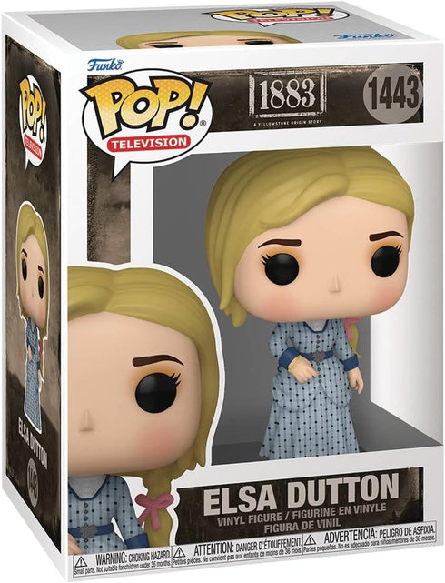 POP TV: Yellowstone 1883 - Elsa Dutton Funko Vinyl Figure - Bundled with Compatible Box Protector Case