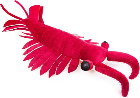 ZHONGXIN MADE 21" Realistic Cambrian Ancient Organism Anomalocaris Plush Toy - Lifelike Cambrian Creature Anomalocaris
