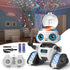 Aikmi Robot Toys for Kids 5-7, Rechargeable Remote Control Robot with Projector Night
