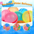 98K 6Pcs Reusable Water Balloons with Mesh Bag, Self Sealing Silicone Ball, Easy to Fill Summer Outdoor Games