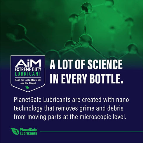 1oz PlanetSafe Lubricants AiM RC Gear Grease - - Non Synthetic Lubricant Spray for RC Cars, Planes & Drones - Reduce