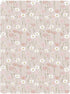 miaozhen 1 Pack 52x28 Cotton Baby Crib Sheets for Boys Girls Soft Comfy Naughty Grassland Floral Pink Playard Mattress