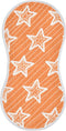 tplaotee Orange Stars Cotton Large Burp Cloths for Baby Good Absorbent? Baby wash