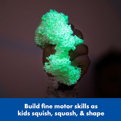 Educational Insights Playfoam Glow in the Dark 8-Pack, Fidget & Sensory Toy, Gift for Boys & Girls Ages 3+