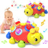 Holaxander Baby Bilingual Musical Ladybug Crawling Toys,Baby Toys 6-12 Months with Light-up Music,
