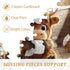 PICKFORU 1000 Highland Cow Puzzles for Adults Pieces,Cute Cow Jigsaw Puzzle, Funny Bathroom Calf Puzzles, Challenging