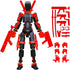 T13 Action Figure with Accessories | 3D Printed Multi-Jointed Titan13 Figure, Red Dummy 13 Desktop Decorative Toy