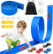Yunzuiyue 20 Ft Flexible Race Track Toys, Flex Race Car Ramp Track with