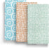 Pack 3 Pack The Peanutshell n Play Sheets, Fitted Mini Crib Sheets, Playard Sheets, Playpen, Portable Crib Bedding
