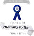 Mommy To Be White Lace Sash and Dad To Be Pin Pack - Baby Shower Decorations for Welcome Baby, Baby Sprinkle