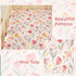 2 Pack 5228 SDIII Pink Floral Crib Sheets for Baby Girl Stretchy Microfiber Jersey Knit Pink Crib Sheets for Standard