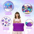 60Pcs Set 2lbs 17 12 3-8 Mermaid Sensory Bin Kit - Sensory Sand with (Purple/Teal/Beach), Sea Castle & Marine Molds