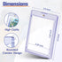 24 35PT Kitoyz ct Magnetic Card Holder for Trading Cards, Baseball Card Case Magnet Toploaders Sports Card Protectors