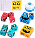 Wooden Face Changing Magic Cube Building Blocks Game Matching Expression Puzzle Toy