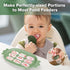 Haakaa Baby Popsicle Mold, Baby Food Maker & Breastmilk Teething Freezer Tray, BPA Free Silicone (Green)