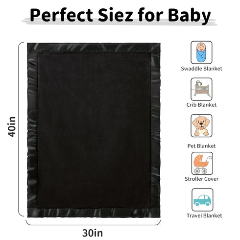 Pro Goleem Fleece Baby Blanket - Soft Anti-Static Plush Blanket for Boys and Girls Christmas Gifts