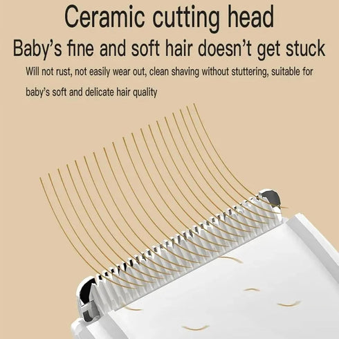 Generic Kids Quiet Hair Clippers - Quiet Baby Hair Clippers, Baby Hair Clippers | Waterproof USB Rechargeable Cordless