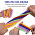 12 Pack Sensory Chew Toys for Autistic Children, Stretch Chewing Necklaces Bracelets for Kids with Autism ADHD SPD