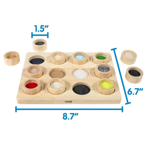 TickiT Touch & Match Board - Toddler Sensory Exploration - Tactile Board for Special Educational Needs