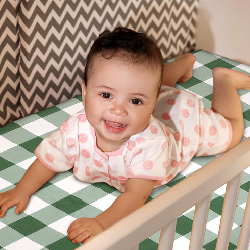 Mindsoft 2 24 38 Set Pack Pcs in x in Mallard Duck Infant Crib Sheets Mini Portable Crib Sheet Newborn Bedding Nursery