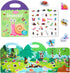 Portable Jelly Sticker Quiet Book for Kids, Reusable Sticker Book for Toddlers, Montessori Busy Book, Preschool