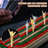 9pcs Cribbage Board Pegs, Metal Funny Finger Pegs for Cribbage Board Game Accessories in 3 Colors