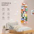 Stuffed Animal Storage Shelf Organizer(Patented) - Corner Stuffed Animal Holder Length Adjustable - Wall Plush Storage