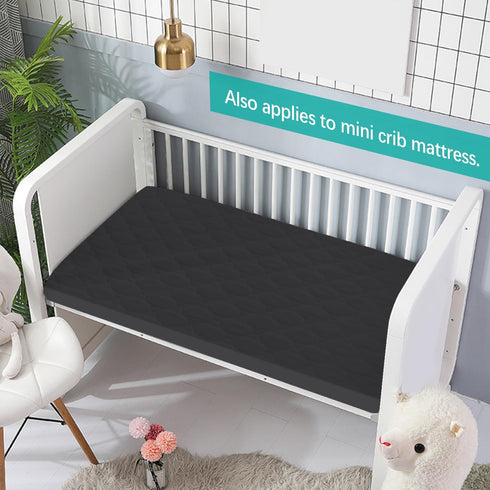 Pack Pack 38" 26" and Play Mattress Protector Sheets Fitted Waterproof Playard Mattress Pad Cover, Compatible