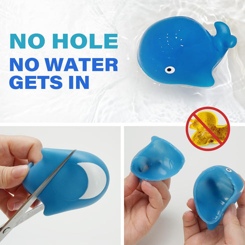 6PCS 1-3, 2-4, BenBen Bath Toy, Color Changing Bath Toys for Kids Ages No Holes Baby Bath Toys for Toddlers Ocean Sea