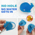 6PCS 1-3, 2-4, BenBen Bath Toy, Color Changing Bath Toys for Kids Ages No Holes Baby Bath Toys for Toddlers Ocean Sea