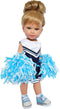 MBD Blue Cheerleader Outfit for 18 Inch Fashion Dolls.