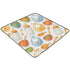 Caihoyu 50'' 50'' Baby Food Items Pattern - Watercolor Style Cute Foldable Baby Activity Play Mat for Indoor Outdoor