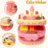61 3 1 Sets 3-4-8, Playset Aprilwolf PCS in Dough for Kids Ages Art Crafts Dough Tools Kit, Ice Cream Noodle Cake Maker