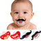 YAPROMO Funny Pacifiers for Babies,Mustache Pacifier 0-6-18 Months,Halloween Pacifiers for Toddlers, Funny