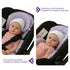Memobella Set, Infant Car Seat Insert, Body Support for Baby Newborn Infant Toddler with Extra Headrest, Shoulder Pads