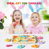 8 Zeoddler Wooden Puzzles for Toddlers, Pcs Dinosaur Matching Egg Puzzle, Montessori Toys for Boy Girl Easter Birthday