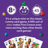 PlayMonster Five Crowns - 5 Suited Rummy-Style Card Game, The Game Isn't Over Until the Kings Go Wild!