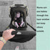 ZERTAO 3-in-1 Car-Seat Canopy Cover - Protective Carseat Sun Shade Canopy with Privacy Shade Canopies Covers for Boys
