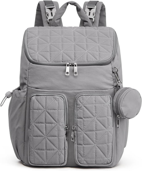 G4Free Diaper Bag Backpack for Moms Dads Travel Baby Bag with Pacifier