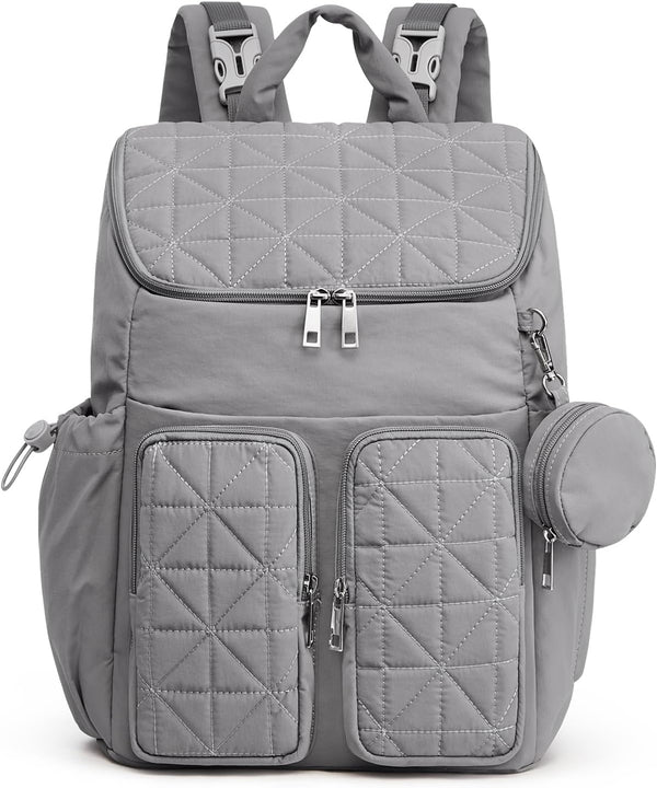 G4Free Diaper Bag Backpack for Moms Dads Travel Baby Bag with Pacifier
