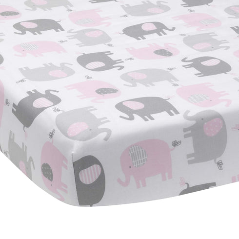 Bedtime Originals 3-Piece Set, (Pack 1) Eloise Crib Bedding Pink