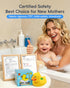 b&h Duck Rechargeable Baby Bath Thermometer - Fast Temperature Reading, Digital Water Thermometer for Bathtub and Room