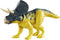 Jurassic World Wild Pack Zuniceratops Herbivore Dinosaur Action Figure Toy with Movable Joints