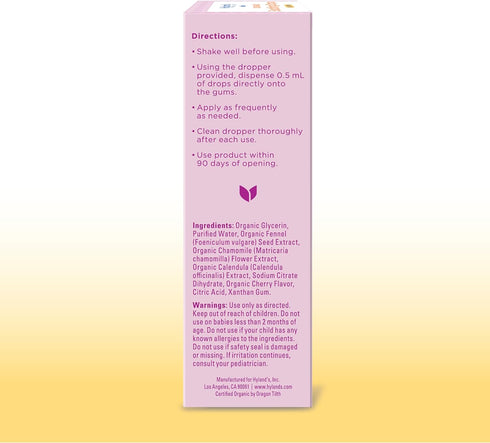 Hyland's Baby Organic Daytime Soothing Drops | 1 oz