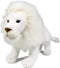 Ice King Bear White Lion Stuffed Animal, Lifelike Plush Toy, 12 Inches Length