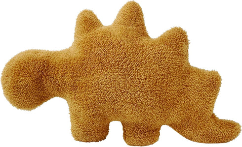 Dino Nugget Pillow, Stegosaurus 18 inch Soft Dinosaur Chicken Nuggets Pillow for Fun Gifts, Dinosaur Theme Party