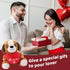 Sew Butiful Plush Puppies - Birthday Gift - for Couples or Kids - for Him - for Her - Amor - Te Amo - Puppy Love - Dog