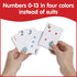 Set 8 448 0-13 Counting edxeducation School Friendly Playing Cards - In Home Learning Game - of Decks - Cards