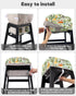 mamatepe 2-Point Baby High Chair Cover Restaurant with Strap Pads & Harness - Machine Washable, Waterproof, Portable